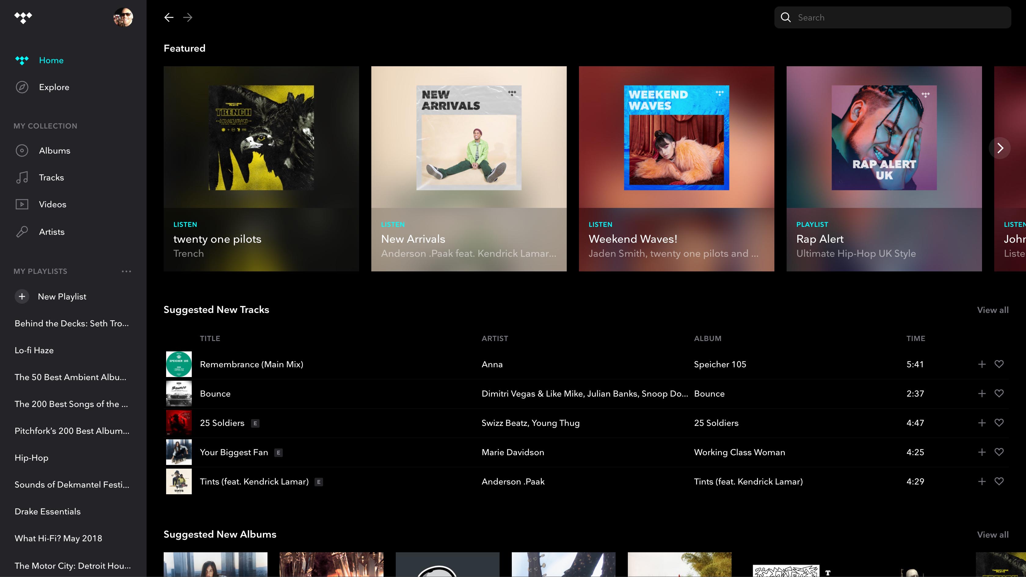Music playlist parties app mac tidal free